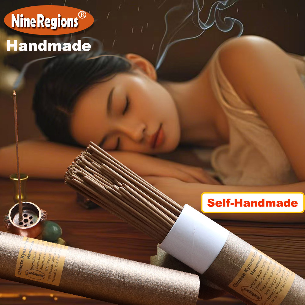 Home Fragrance Organic - Premium QiNan Oudh Incense Sticks Handmade